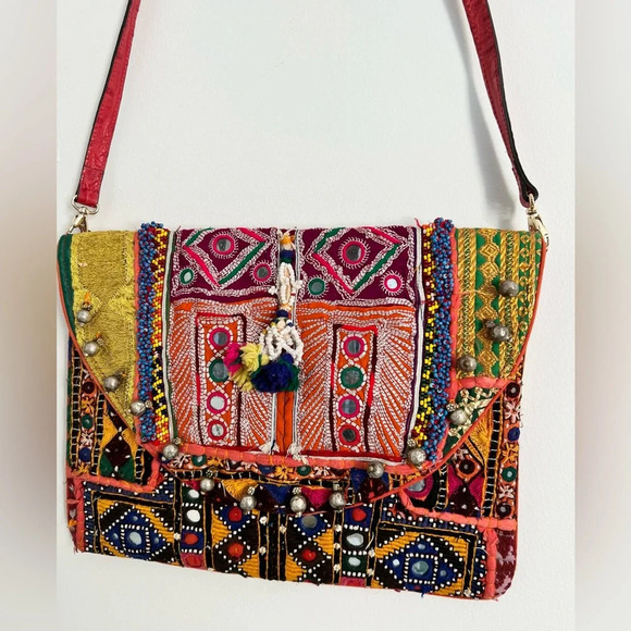 Vintage sequin crossbody Bag - Picture 5 of 8